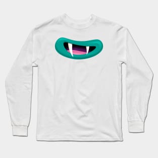 Monster mouth (02) Long Sleeve T-Shirt